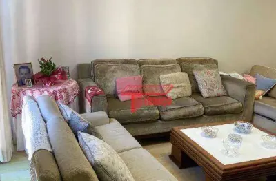 Apartamento com 3 dormitórios à venda, 105 m²  - centro - santo andré/sp