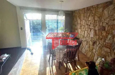 Casa com 2 dormitórios à venda, 146 m²  - vila helena - santo andré/sp