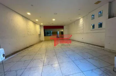 Salão para alugar, 200 m² por r$ 6.676,00/mês - vila américa - santo andré/sp