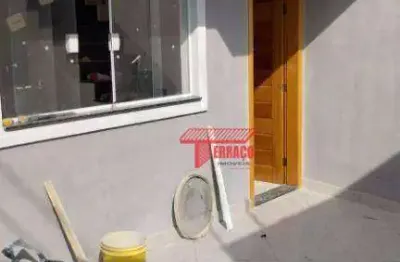Sobrado com 3 dormitórios à venda, 75 m² por r$ 590.000,00 - vila lucinda - santo andré/sp