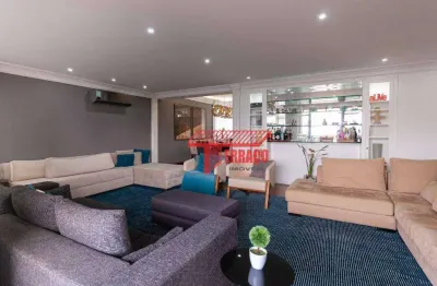 Apartamento com 3 dormitórios à venda, 260 m² - vila léa - santo andré/sp