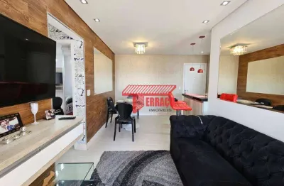 Apartamento com 3 dormitórios à venda, 60 m² - vila pires - santo andré/sp