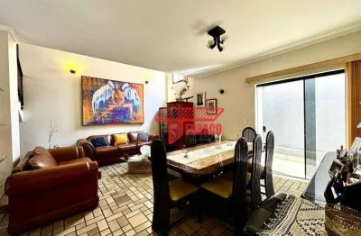 Sobrado com 3 dormitórios à venda, 297 m² por r$ 1.500.000,00 - vila pires - santo andré/sp
