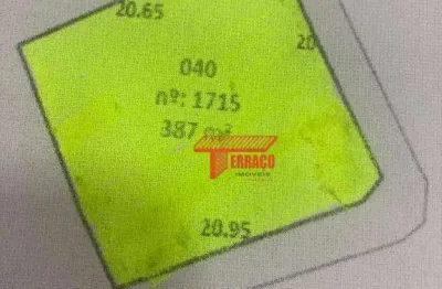 Terreno à venda, 387 m² por r$ 2.120.000,00 - campestre - santo andré/sp