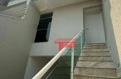 Sobrado com 3 dormitórios à venda, 181 m²  - vila camilópolis - santo andré/sp