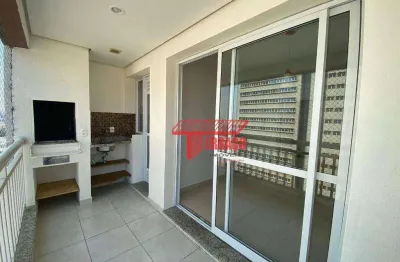 Apartamento com 3 dormitórios para alugar, 66 m²- vila homero thon - santo andré/sp