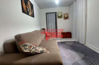 Casa com 2 dormitórios à venda, 65 m² - vila alzira - santo andré/sp
