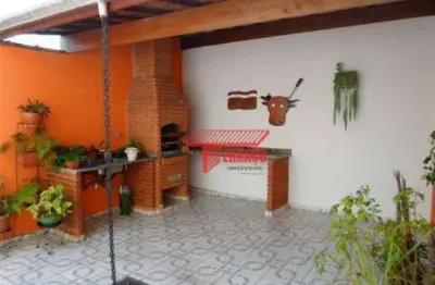 Sobrado com 4 dormitórios à venda, 313 m²- parque marajoara - santo andré/sp