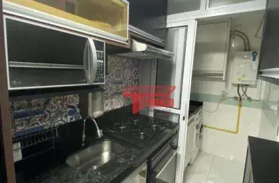 Apartamento com 2 dormitórios à venda, 40 m² por r$ 265.000 - vila lutécia - santo andré/sp