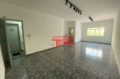 Sala para alugar, 50 m² por r$ 1.247,00/mês - jardim do estádio - santo andré/sp