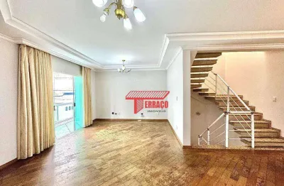 Sobrado com 3 dormitórios à venda, 228 m² por r$ 850.000,00 - vila gilda - santo andré/sp