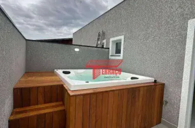 Cobertura com 2 dormitórios à venda, 60 m² por r$ 742.000,00 - vila linda - santo andré/sp