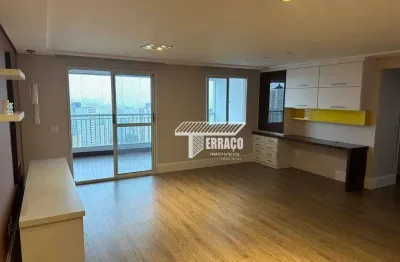 Apartamento com 3 dormitórios à venda, 115 m² - vila valparaíso - santo andré/sp