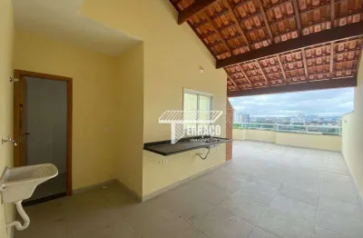 Cobertura com 2 dormitórios à venda, 110 m² por r$ 420.000 - vila helena - santo andré/sp