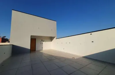 Cobertura com 2 dormitórios à venda, 74 m²  - parque são vicente - mauá/sp