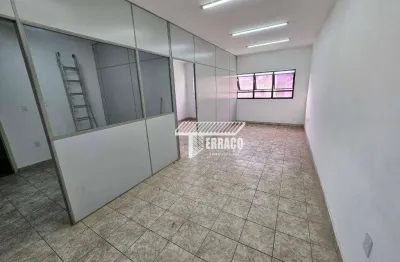 Sala para alugar, 40 m² por r$ 1.500,00/mês - vila assunção - santo andré/sp