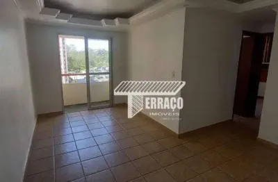 Apartamento com 2 dormitórios para alugar, 55 m² por r$ 1.703,75/mês - jardim do estádio - santo andré/sp