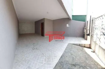 Sobrado com 2 dormitórios para alugar, 113 m² - jardim progresso - santo andré/sp
