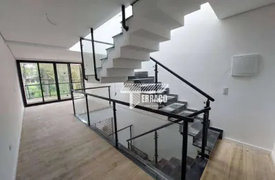 Sobrado com 3 dormitórios à venda, 194 m² por r$ 1.380.000,00 - vila scarpelli - santo andré/sp