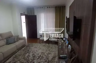 Sobrado à venda, 171 m² por r$ 650.000,00 - vila scarpelli - santo andré/sp