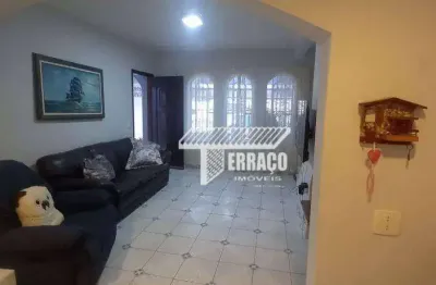 Sobrado à venda, 201 m² por r$ 690.000,00 - vila scarpelli - santo andré/sp
