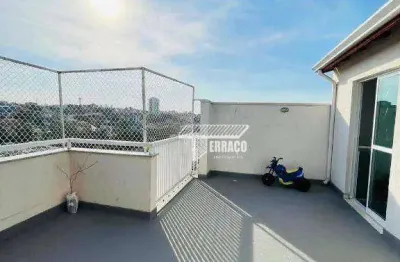 Cobertura com 3 dormitórios à venda, 50 m² por r$ 410.000,00 - vila tibiriçá - santo andré/sp