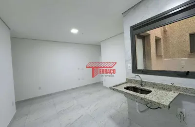 Apartamento com 2 dormitórios, 40 m² - venda ou aluguel  - jardim do estádio - santo andré/sp