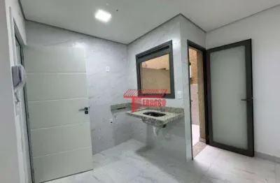 Apartamento com 2 dormitórios à venda, 40 m² por r$ 340.000,00 - jardim do estádio - santo andré/sp
