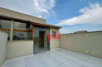 Cobertura com 2 dormitórios, 64 m² - venda ou aluguel  - jardim do estádio - santo andré/sp