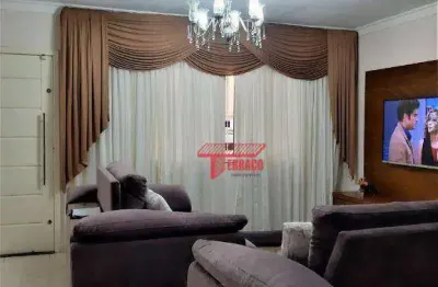 Sobrado com 3 dormitórios à venda, 128 m² por r$ 795.000 - vila príncipe de gales - santo andré/sp