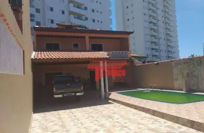 Sobrado com 4 dormitórios à venda, 245 m²  - jardim praia grande - mongaguá/sp