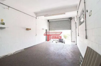 Galpão, 323 m² - venda por r$ 2.000.000,00 ou aluguel por r$ 10.833,33/mês - paraíso - santo andré/sp