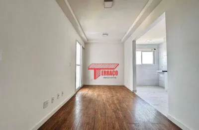 Apartamento com 2 dormitórios à venda, 50 m² por r$ 280.000,00 - vila scarpelli - santo andré/sp