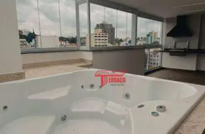 Cobertura com 2 dormitórios à venda, 112 m² por r$ 1.150.000,00 - jardim do mar - são bernardo do campo/sp