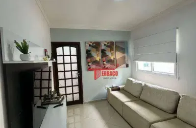 Cobertura com 2 dormitórios à venda, 62 m² por r$ 515.000,00 - paraíso - santo andré/sp