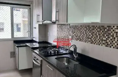 Apartamento com 2 dormitórios à venda, 50 m² por r$ 320.000,00 - vila homero thon - santo andré/sp