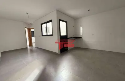 Apartamento novo com 2 dormitórios à venda, 48 m² - vila américa - santo andré/sp