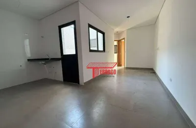 Apartamento novo com 2 dormitórios à venda, 42 m² - vila américa - santo andré/sp