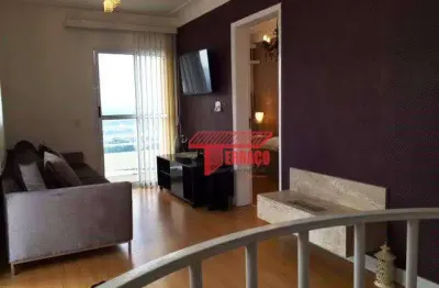 Apartamento duplex com 3 dormitórios para alugar, 118 m² por r$ 4.900,00/mês - casa branca - santo andré/sp