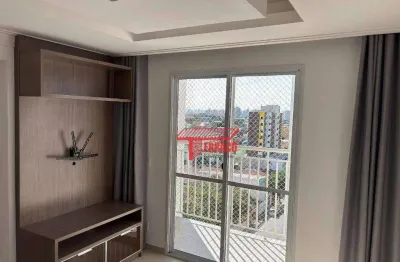 Apartamento com 2 dormitórios à venda, 52 m²  - vila alzira - santo andré/sp