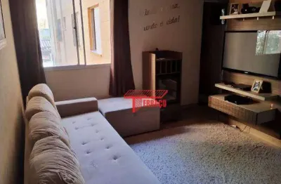 Apartamento com 2 dormitórios à venda, 55 m² - jardim alvorada - santo andré/sp
