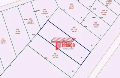 Terreno à venda na Rua Caminho do Pilar, Vila Gilda, Santo André