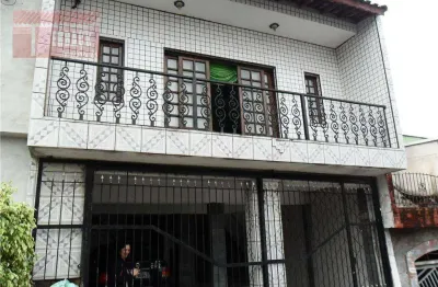 Sobrado  residencial à venda, jardim santa cristina, santo andré.