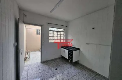 Casa com 1 dormitório para alugar, 50 m² - vila gilda - santo andré/sp