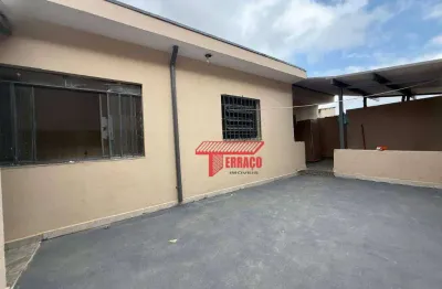 Casa com 2 dormitórios para alugar, 90 m² - vila humaitá - santo andré/sp