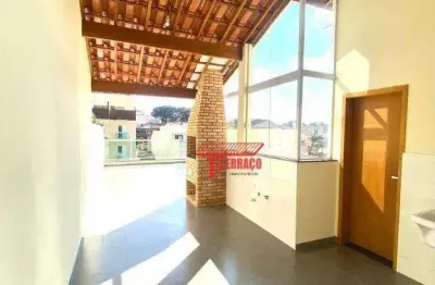 Cobertura com 2 dormitórios à venda, 113,71 m²- parque oratório - santo andré/sp