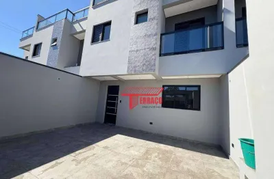 Sobrado com 2 dormitórios à venda, 93 m² - vila linda - santo andré/sp