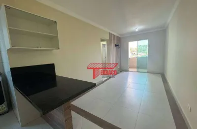Apartamento com 2 dormitórios para alugar, 62 m² - paraíso - santo andré/sp