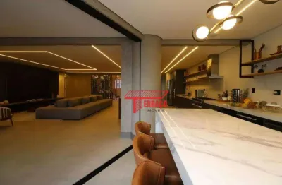 Apartamento com 4 dormitórios à venda, 275 m² - jardim - santo andré/sp
