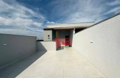 Cobertura com 2 dormitórios à venda, 100 m² - parque oratório - santo andré/sp